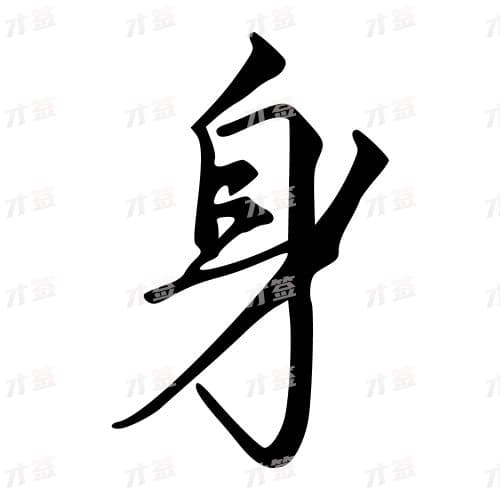 身